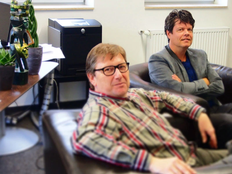 Links: Johannes van Stephaudt | Rechts: Mark Lindner (Die Gründer von erlebe)