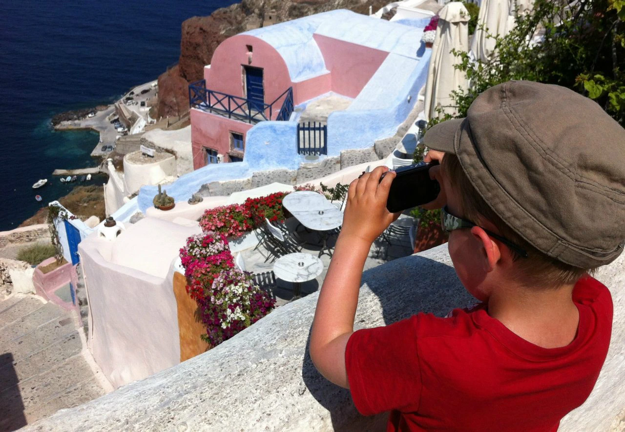 girechenland familienreise ausblick insel