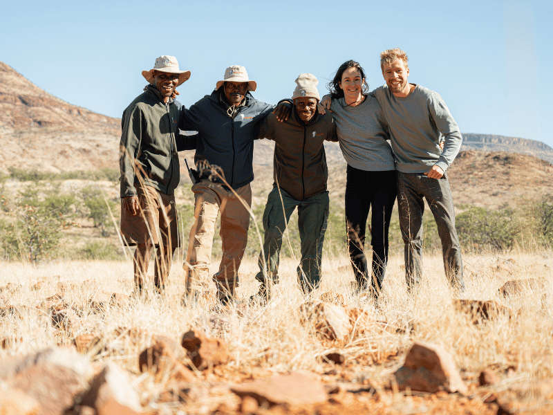Menschen in Namibia