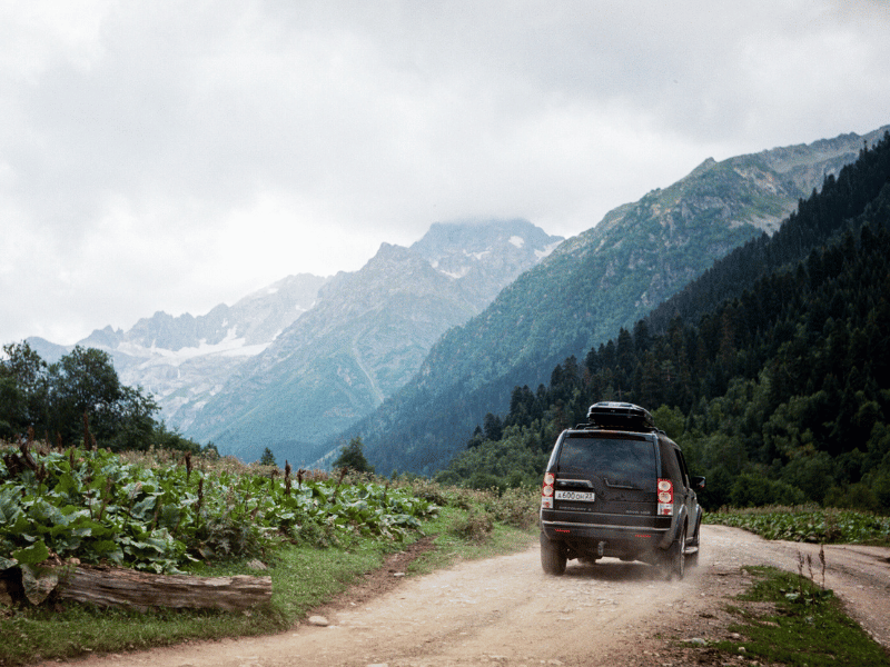 Roadtrip mit dem Auto