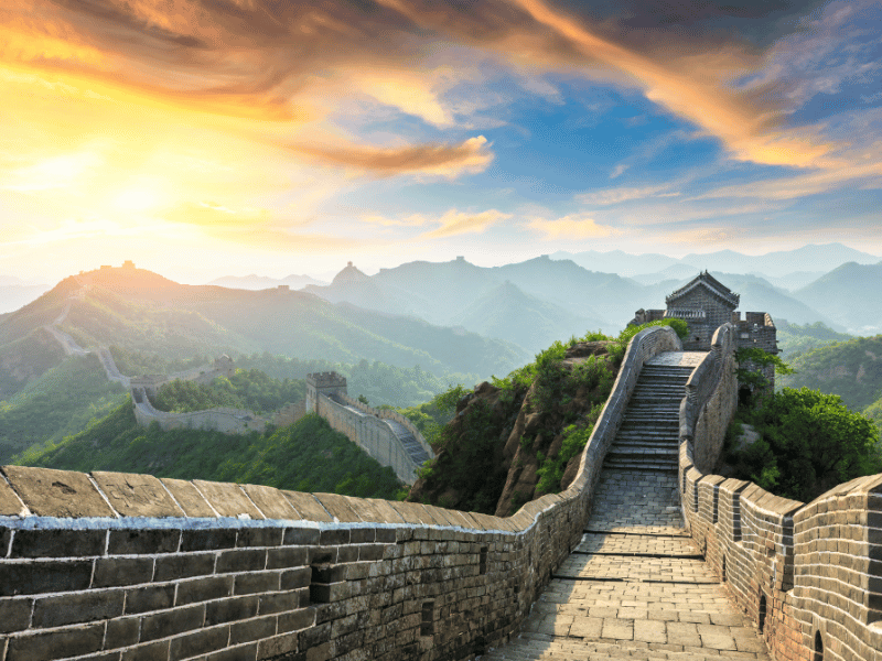 China mit dem Zug Kulturelle Highlights