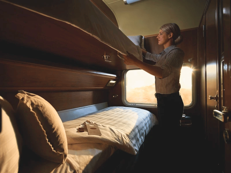 Zugreise mit dem Ghan