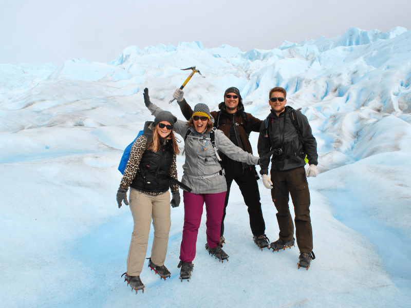 Gletscherwanderung Argentinien Eis