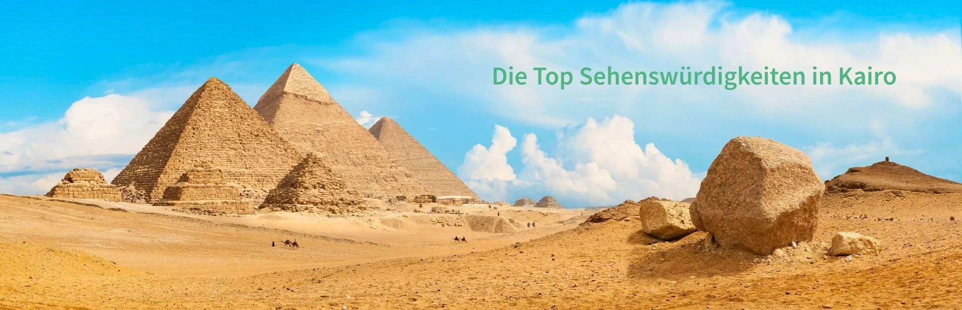 Die Pyramiden von Gizeh