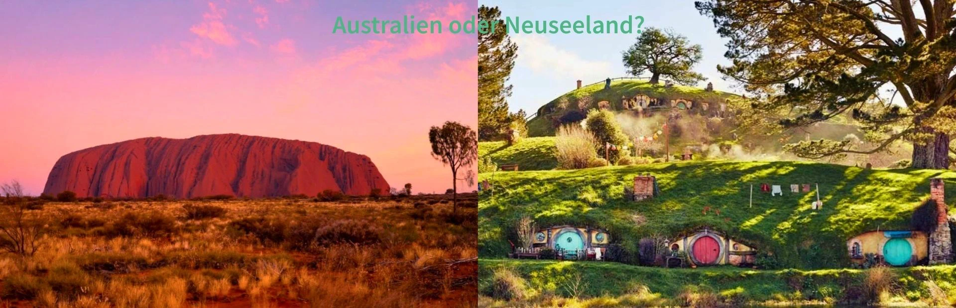 Australien oder Neuseeland