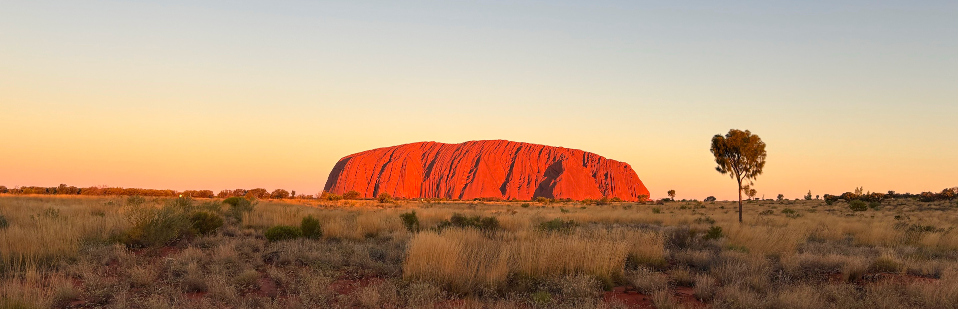 Der Uluru in Australien