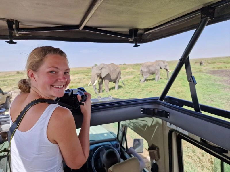 Kenia Reisespezialistin Isabelle