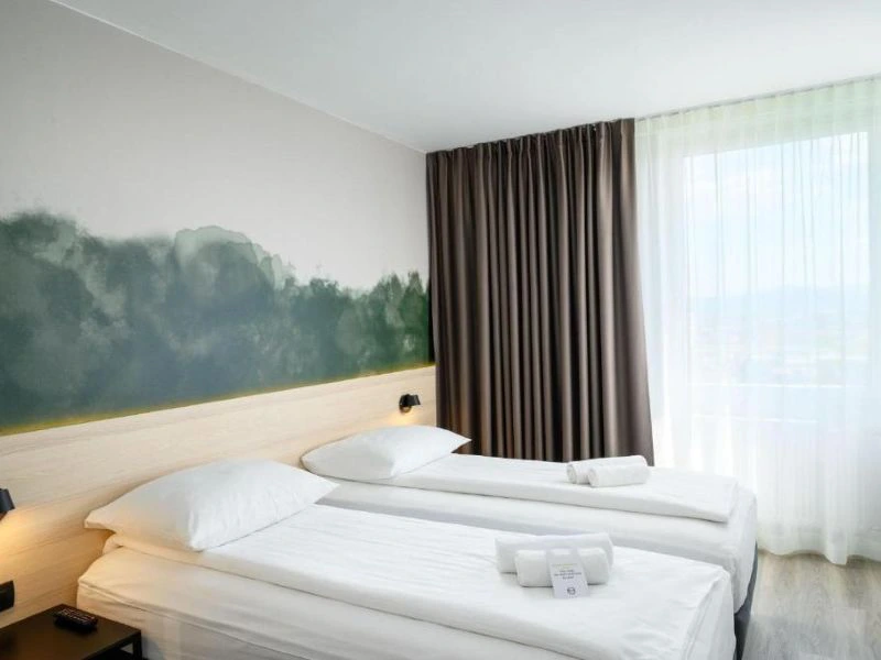 Hotel in Ljubljana, Slowenien - Hotelzimmer