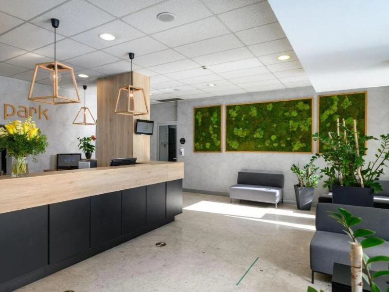 Hotel in Ljubljana, Slowenien - Rezeption
