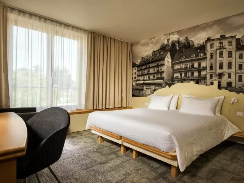 Hotelzimmer in Ljubljana, Slowenien