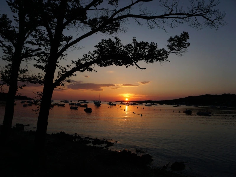 Wunderschöner Sonnenuntergang