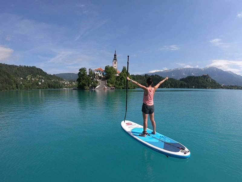 Stand Up Paddling Bled