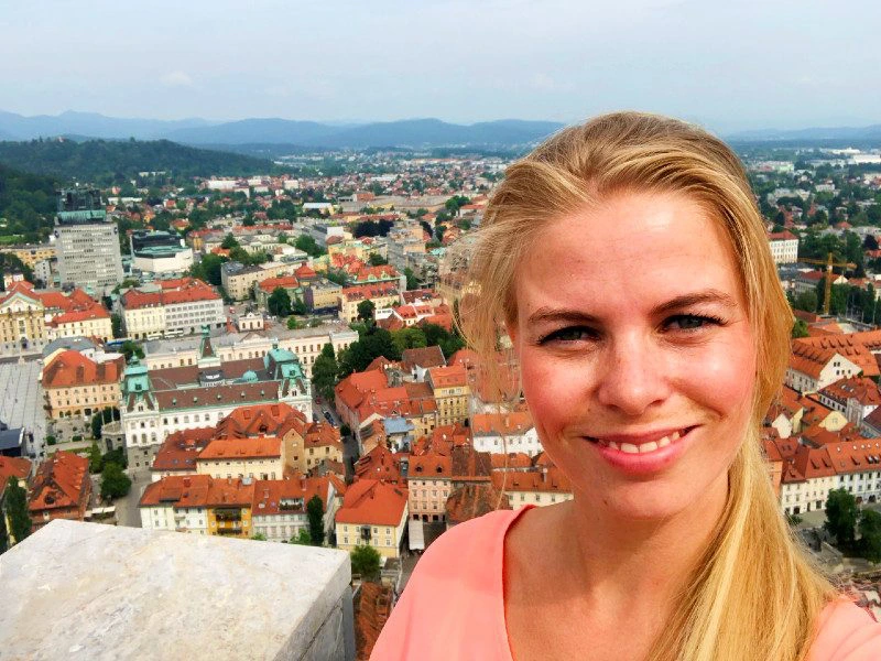 Ljubljana Reise Aussicht