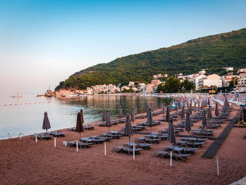 Komfortunterkunft an der Adriaküste -Strand