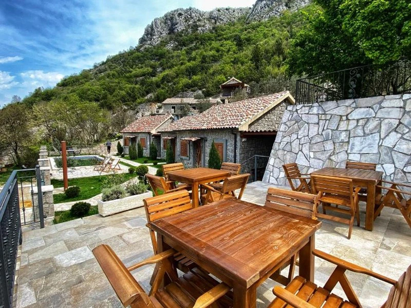 Virpazar Terrasse Unterkunft