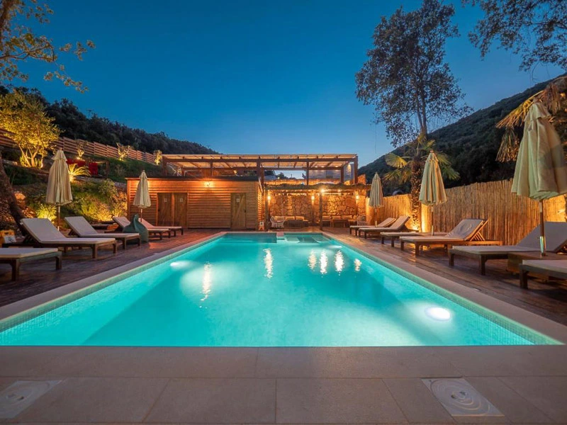 Unterkunft an der Adriaküste - Pool