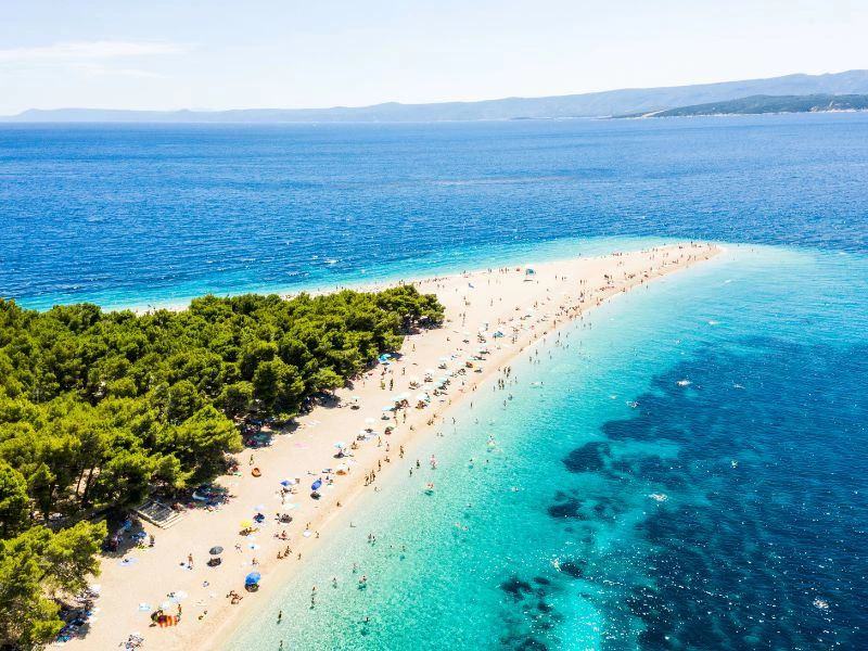 Strand auf Brac