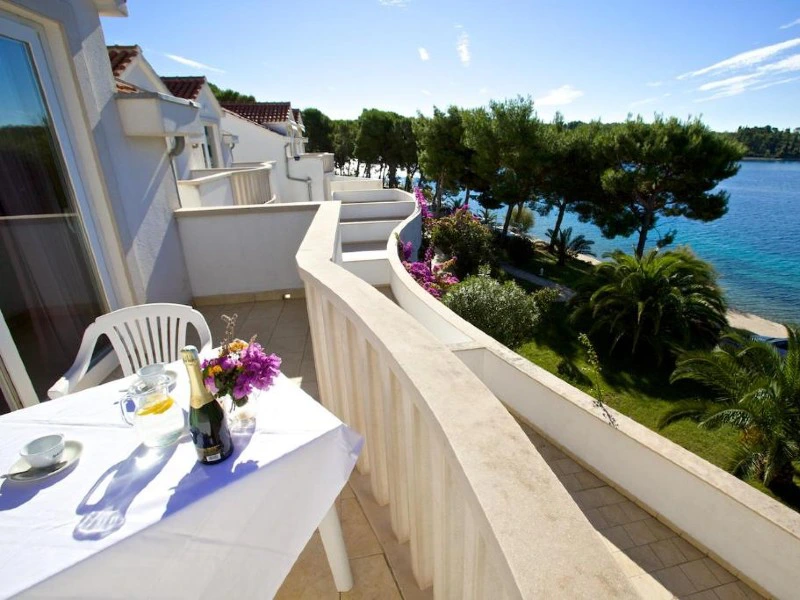 Balkon im Hotel auf Brac