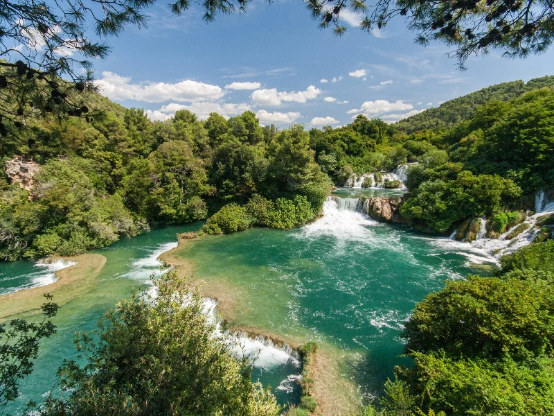 Wasserfälle in Krka