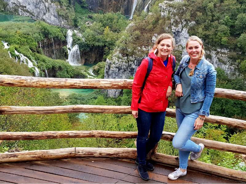 Plitvicer Seen Touristen