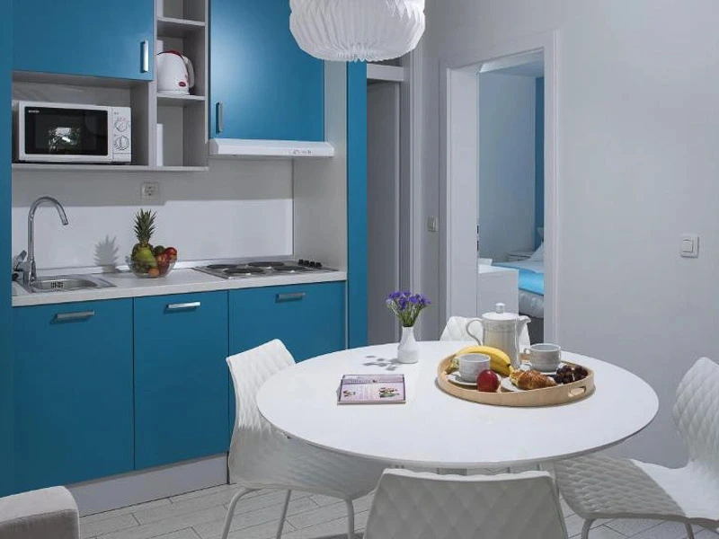 moderne Küche in Korcula