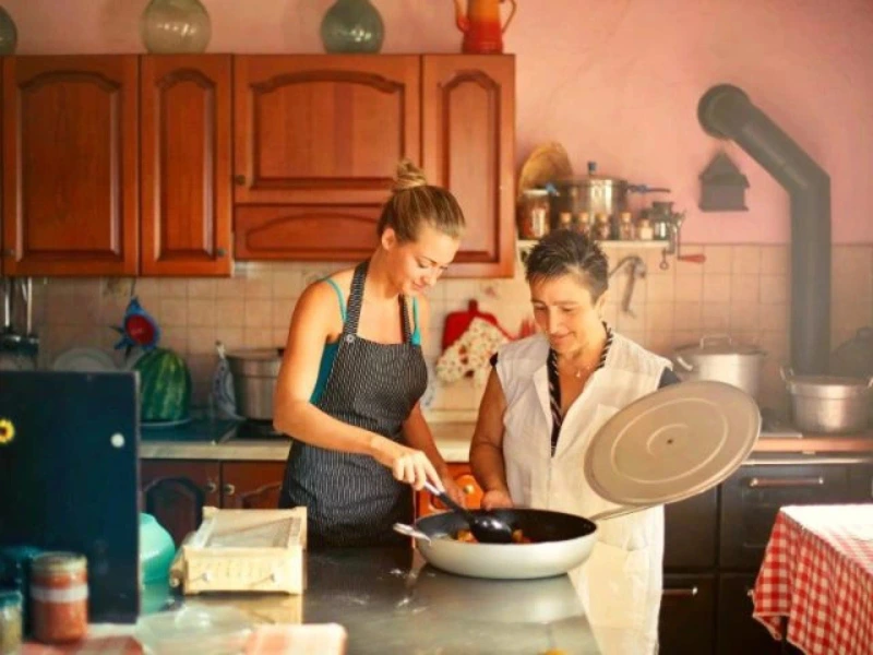 Kochen mit einer einheimischen. Leckerer Nachmittag mit vielen Einblicken in die typisch kroatische Küche.