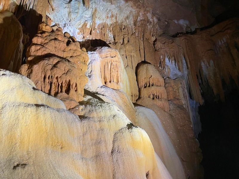 Krizna Jama Höhle in Ljubljana, Slowenien