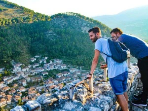 Aussicht auf Berat Albanien
