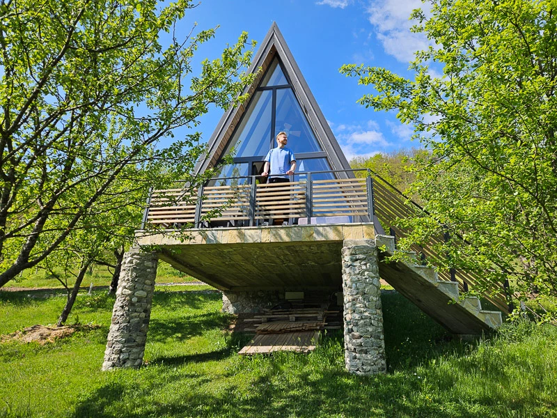 Hütte beim Biogradska Gora Nationalpark