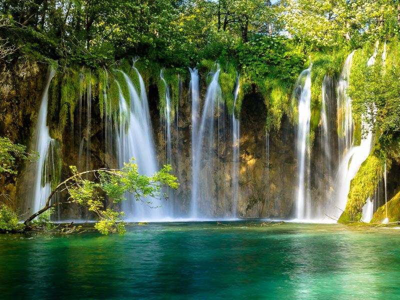 Plitvicer Seen in Kroatien