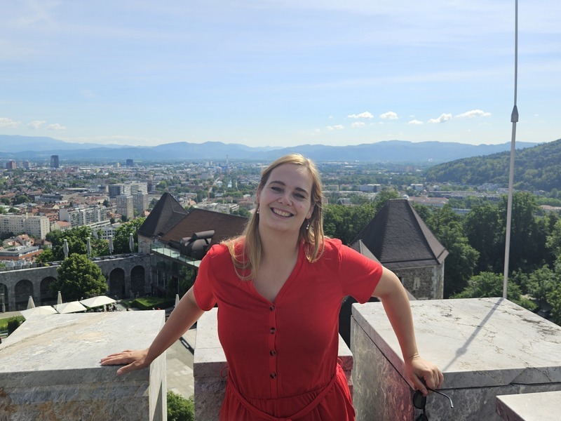 Ausblick auf Ljubljana, Slowenien