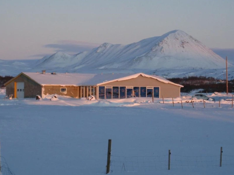 Island-Myvatn-Hotel-Schnee
