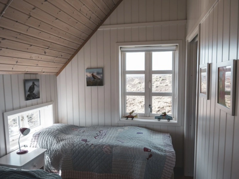 Island Ferienhaus Schlafzimmer