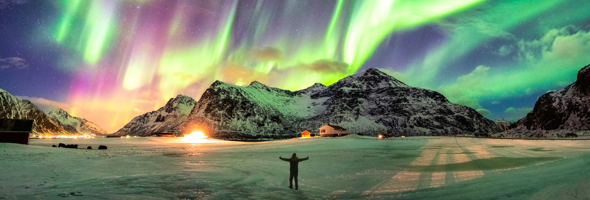 Polarlichter über Island
