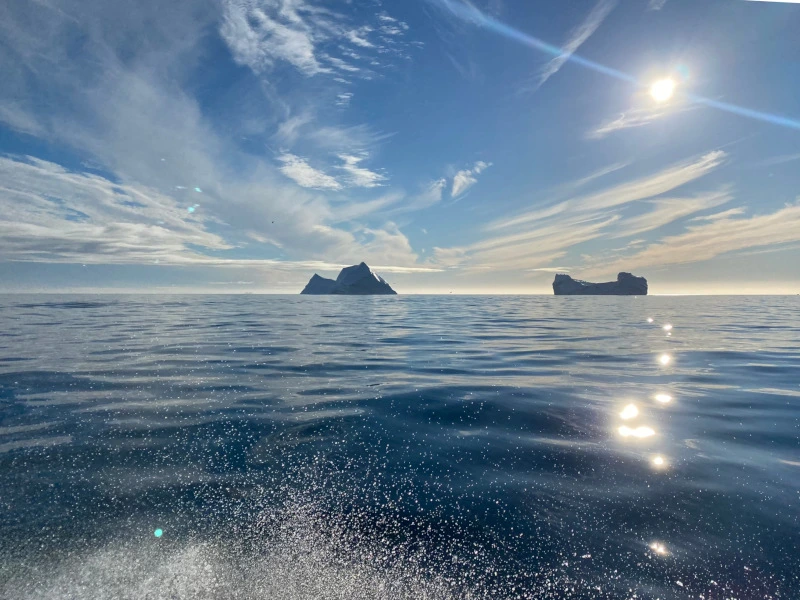 Eisberge vor Grönland