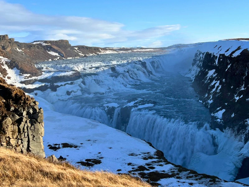 Gulfoss Wasserfall auf Island