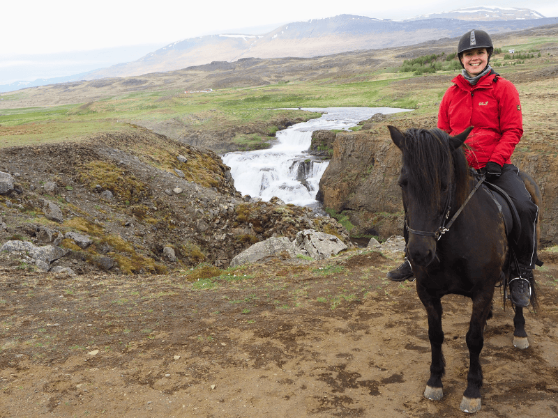 Island Wasserfälle Reykjafoss