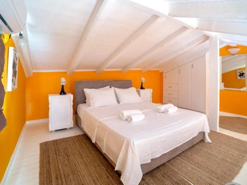 Zimmer des Aparments auf Kefalonia, Griechenland