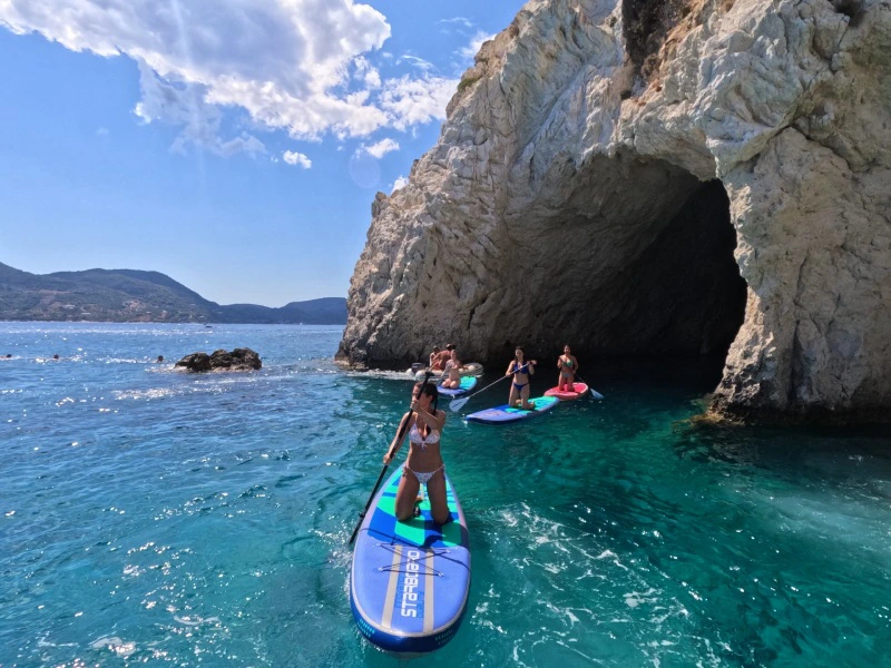SUP Tour auf Zakynthos, Griechenland