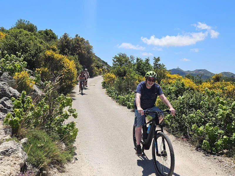 E-BIke auf Lefkas
