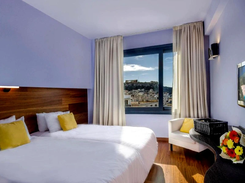 Hotelzimmer der Unterkunft in Athen, Griechenland