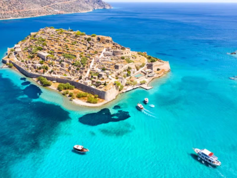 Spinalonga in Griechenland