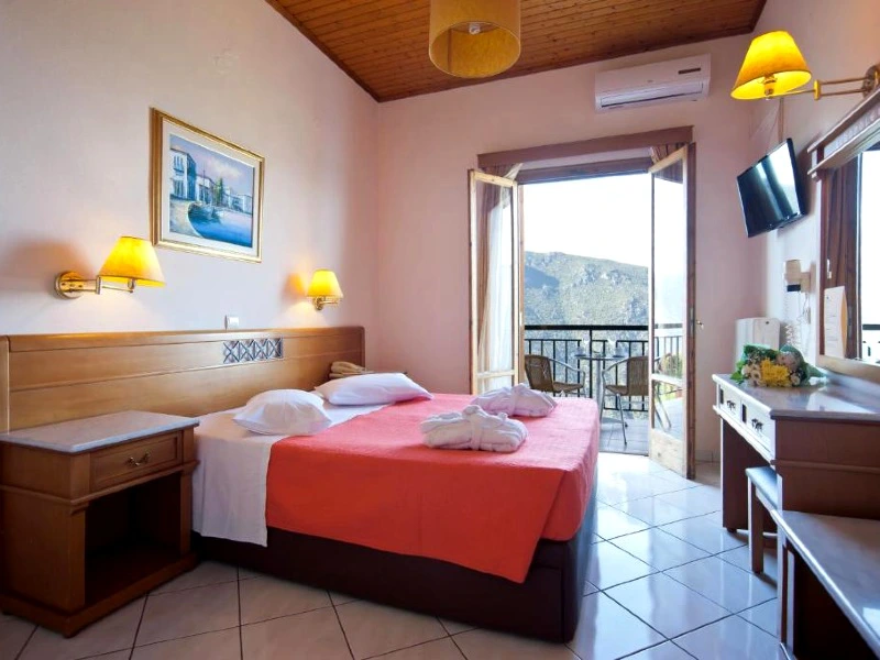 Zimmer des Hotels in Delphi