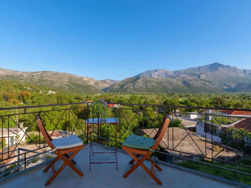 Lassithi Hotel Ausblick