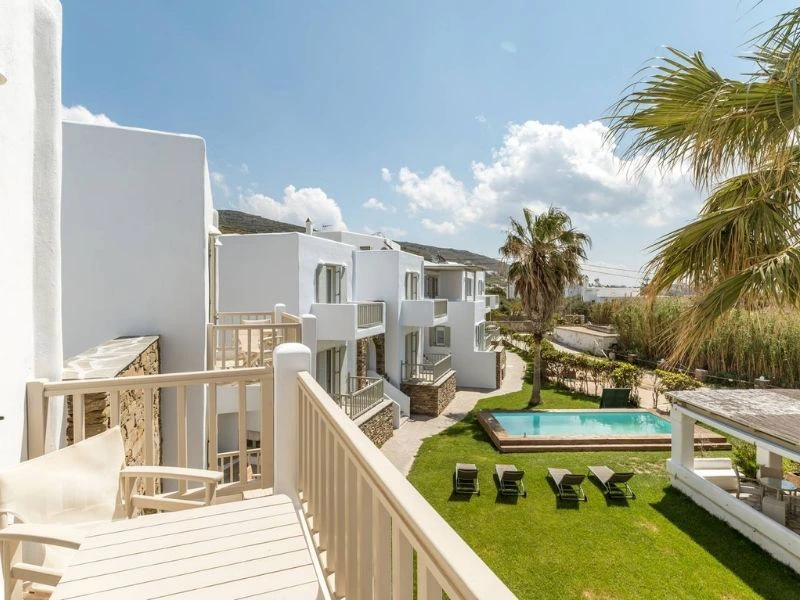 Komforthotel auf Tinos, Griechenland
