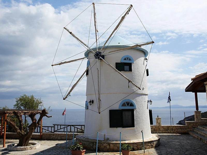 Windmühle auf Zakynthos, Griechenland
