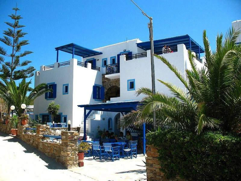 Hotel auf Naxos, Griechenland