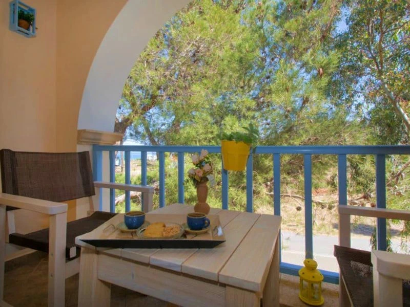 Kythira Hotel Balkon