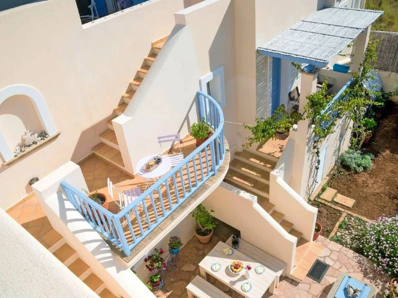 Kythira Hotel Treppen