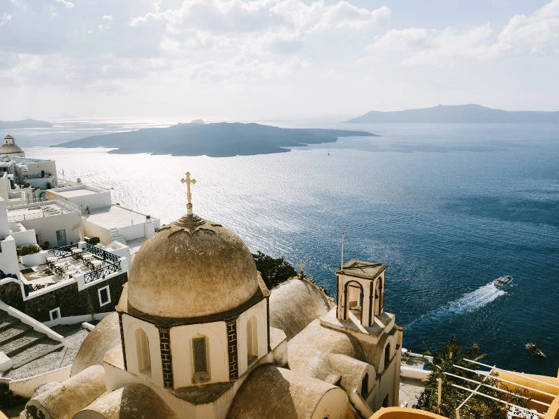 griechenland santorini meer